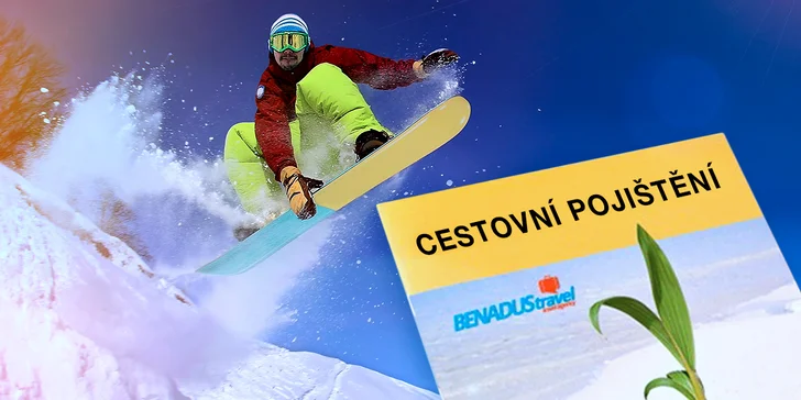 Cestovní pojištění s pojištěním storno poplatků pro děti i dospělé osoby