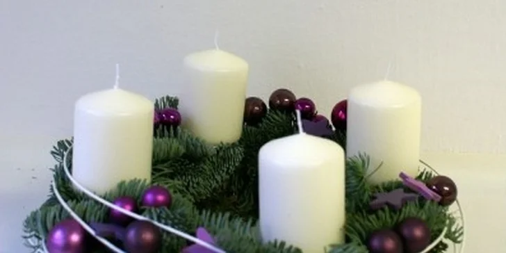 Rozsviťte adventní věnec, ať Ježíšek ví, že už na něj čekáte