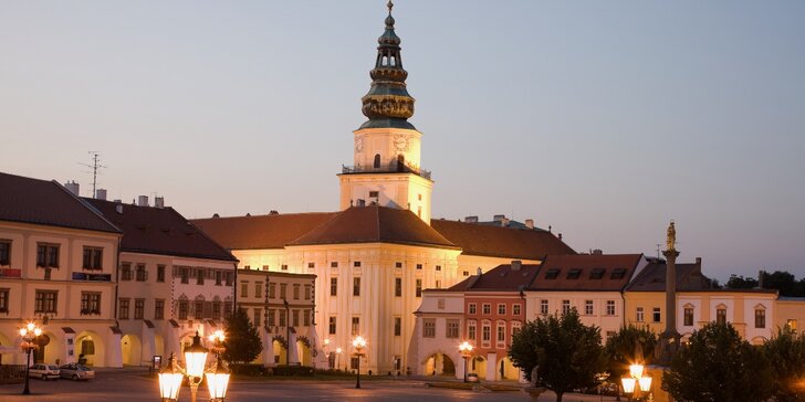 Pobyt s poznáním Olomoucka a Kroměřížska vč. polopenze v hotelu FIT***