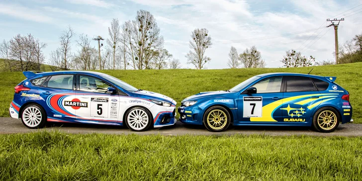 Staňte se jezdcem rallye: 30–60 minut jízdy ve speciálně upraveném Subaru Impreza nebo Ford Focus