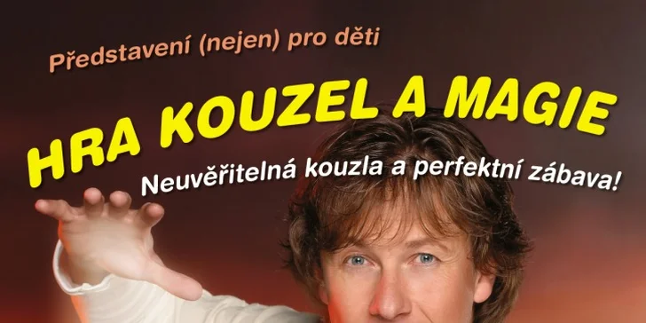 Darujte kouzelný a magický dárek dětem - kouzelnické představení