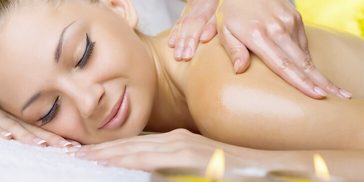 Zasloužený relax: hodinová nebo 2hodinová olejová relaxační masáž