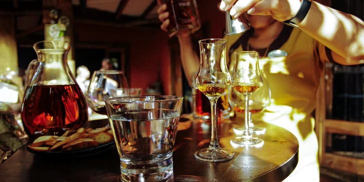 Degustácia rumu alebo whisky s profesionálnym someliérom