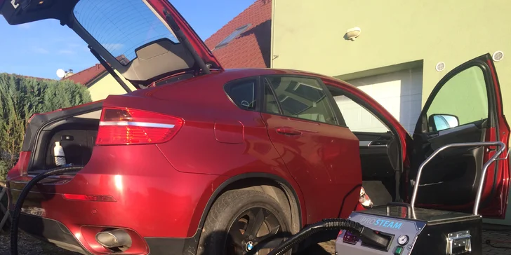 Mytí auta kdekoli: Mobilní ekologická parní automyčka
