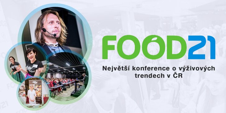 Food21: Inspirativní konference o trendech ve výživě + celodenní catering