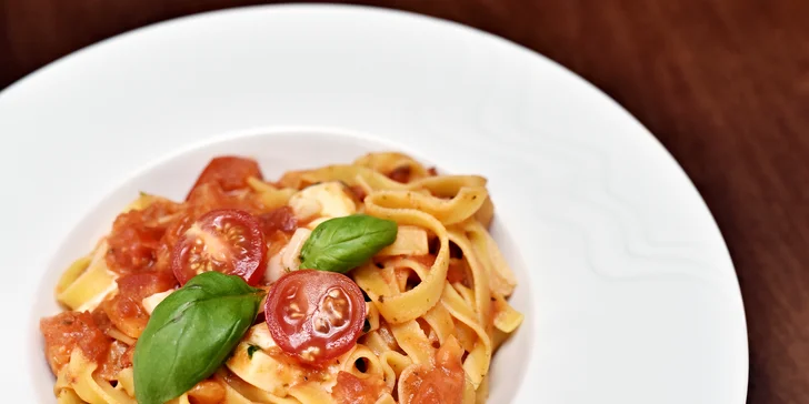 S vůní Středomoří: Čerstvé tagliatelle s omáčkou dle výběru pro 1 nebo 2