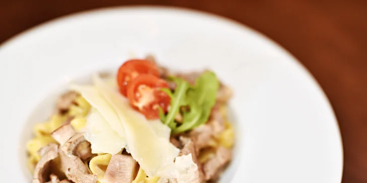 S vůní Středomoří: Čerstvé tagliatelle s omáčkou dle výběru pro 1 nebo 2