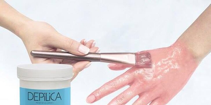 Kosmetické ošetření s alginátovou maskou + parafínové ošetření rukou