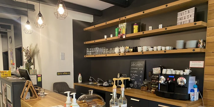 V centru nechybí ani stylová kavárna nebo dětský koutek.