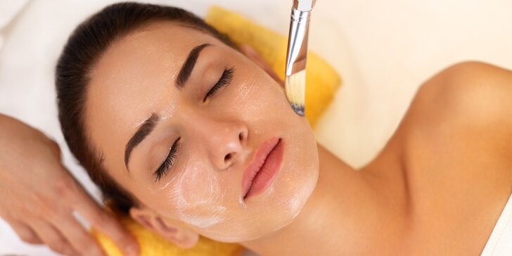 Luxusní kosmetické ošetření včetně masáže v délce 80 minut