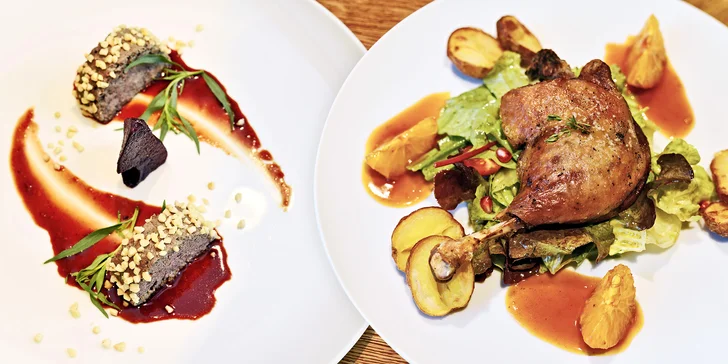 Otevřený voucher do restaurace na Malé Straně v hodnotě 500 nebo 1000 Kč