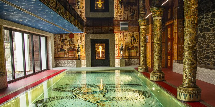 Romantika v egyptských lázních - Skalní chrám na 1,5 hodiny pro 2 osoby
