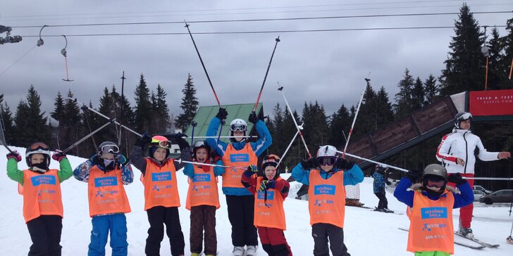 Celodenní lyžařský výcvik pro děti včetně dopravy