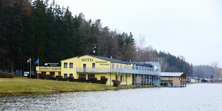Wellness pobyt u Knížecího rybníka: relax v jižních Čechách na 2–3 dny se snídaní nebo polopenzí
