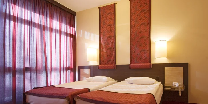 Wellness hotel v Budapešti: 3–4 dny se snídaní a neomezenou relaxací pro 2