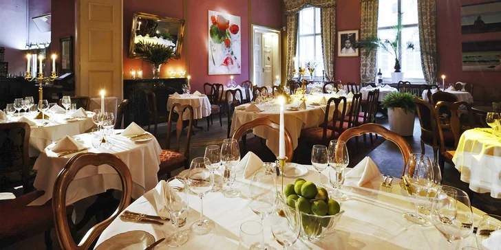 Degustační menu o 5 chodech od šéfkuchaře Pálffy Paláce