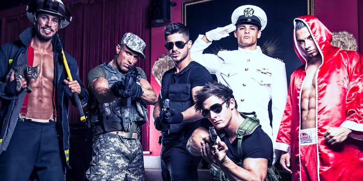 Žhavý pánský striptýz: Dream Men Show