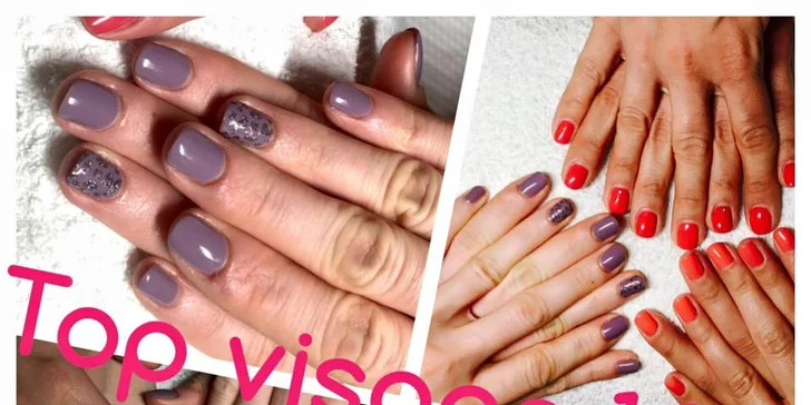 Ošetření parafínem a manikúra v Salonu Lady-Top Visage