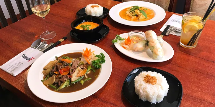 Skvěle chutná i vypadá: 3chodové vietnamské menu s nápoji dle výběru pro dva