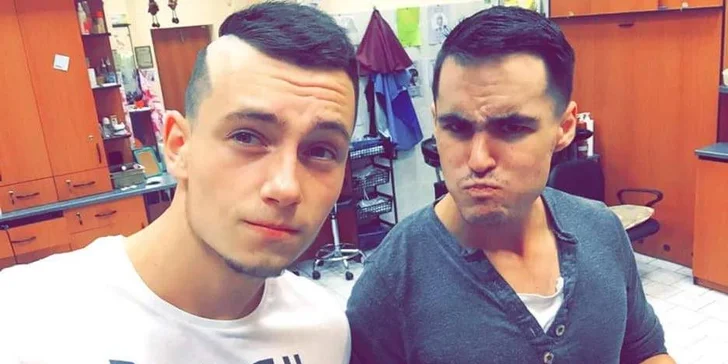 Moderní střih pro pány včetně masáže hlavy a vynikající kávy