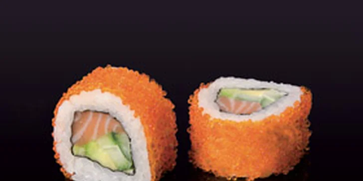 Gurmánský set v autentické sushi restauraci: vydatná polévka ramen a 24 rolek