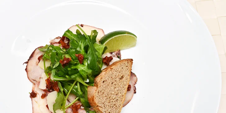 Zimní hody v Gourmet Pauze: Degustační menu o 5 skvostných chodech pro dva