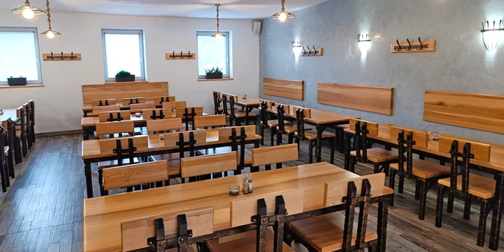 Za voucher tady můžete sníst vše, co zvládnete. Čas na vybírání a hodování budete mít celé dvě hodiny.