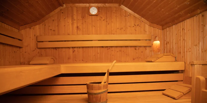 Relaxovat budete v nově zrekonstruovaném wellness centru. 