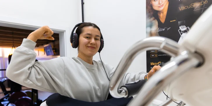 Navštívte FitSpace a vyskúšajte cvičenie na revolučnom stroji VacuShape.
