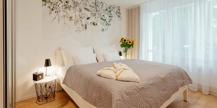 Nacházejí se v blízkosti vyhlášeného Spa & Aquaparku, kam máte denně 3hod. vstup. 