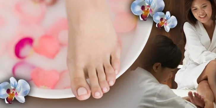 169 Kč za kompletní pedikúru včetně relaxační masáže a solné olejové koupele. Medový zábal pro nohy i ruce. Dokonalé nehty se slevou 50 %.