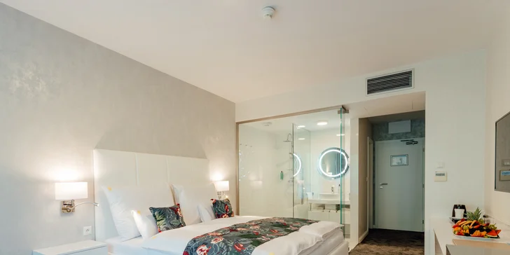 Naordinujte si pár dní relaxace na Slovensku. K většině pokojům patří i balkon.
