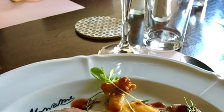 3chodové menu se zvěřinovými specialitami i dezertem pro 2 osoby
