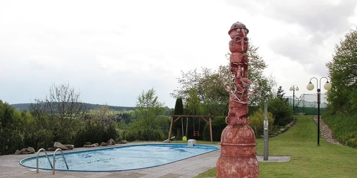 Aktivní dovolená na Šumavě vč. polopenze pro dva
