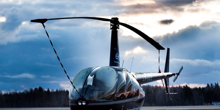 Zážitkový let vrtulníkem: 15 minut nad Brnem až pro 2 pasažéry