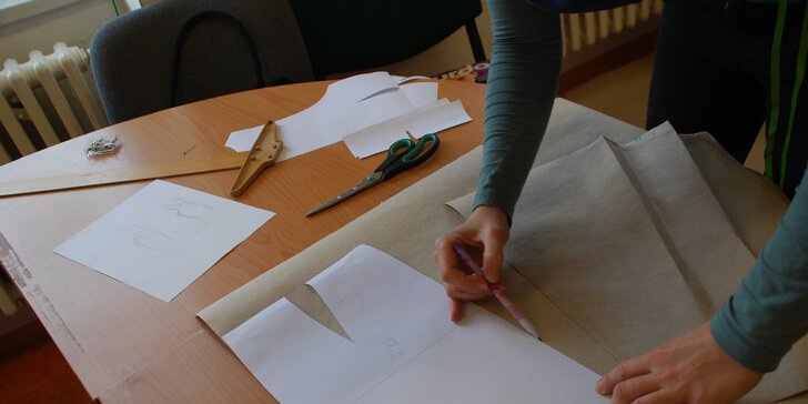 Třídenní kurz šití: Konstrukce střihu a výroba krejčovské panny