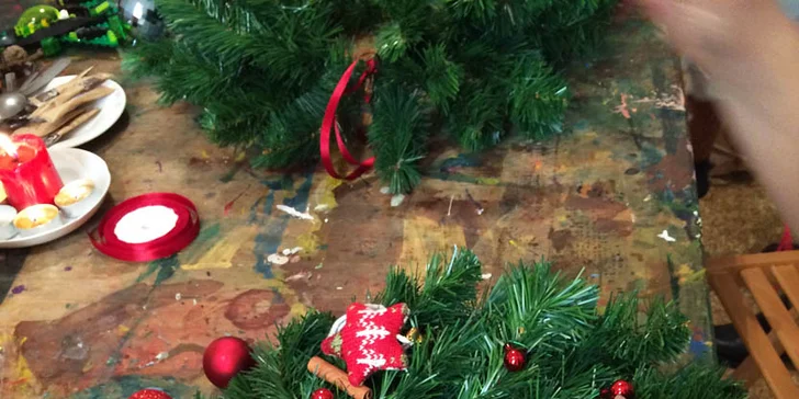Adventní květinová dílna pro maminky s dětmi