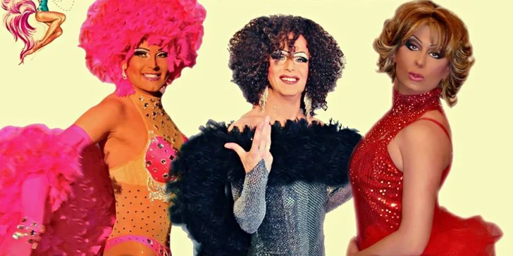 Vstupné ne travesti show skupiny Burlesque Travesti