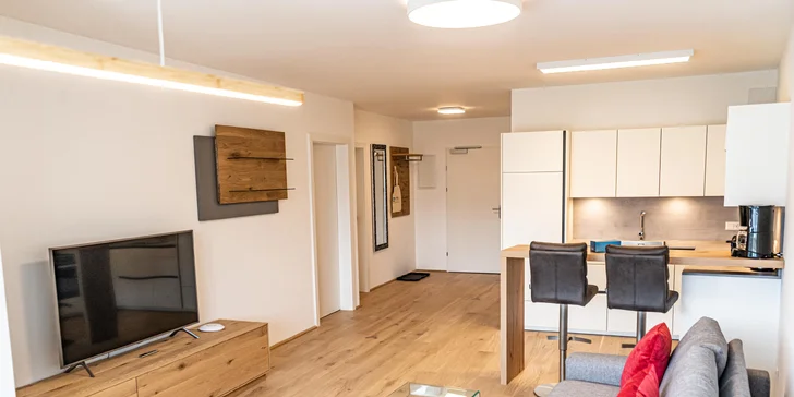 Apartmány ponúkajú štýlové vybavenie aj pre náročnejších hostí.