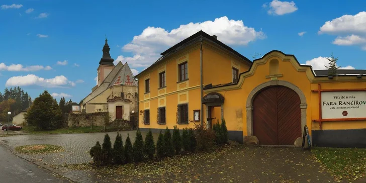 Velikonoce na Vysočině: Pobyt s wellness a light all inclusive programem pro dva