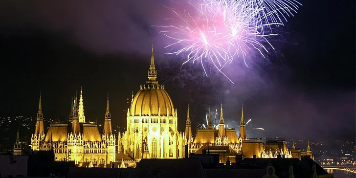 Přivítejte nový rok v centru Budapešti: zájezd s ubytováním na 1 noc a snídaní