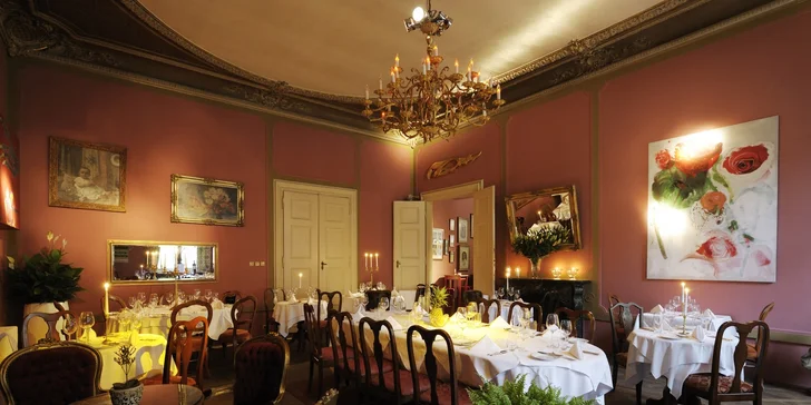 Degustační menu o 5 chodech od šéfkuchaře Pálffy Paláce