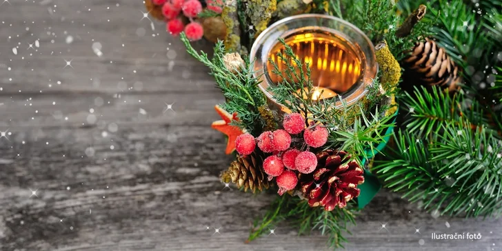 Adventní květinová dílna pro maminky s dětmi
