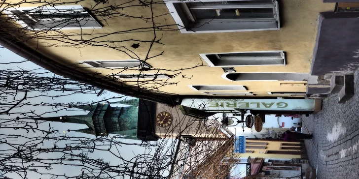 Restauraci najdete v historickém centru Znojma.