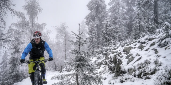Snowbike na den i na víkend: Zapůjčení speciálního jízdního kola na celý den