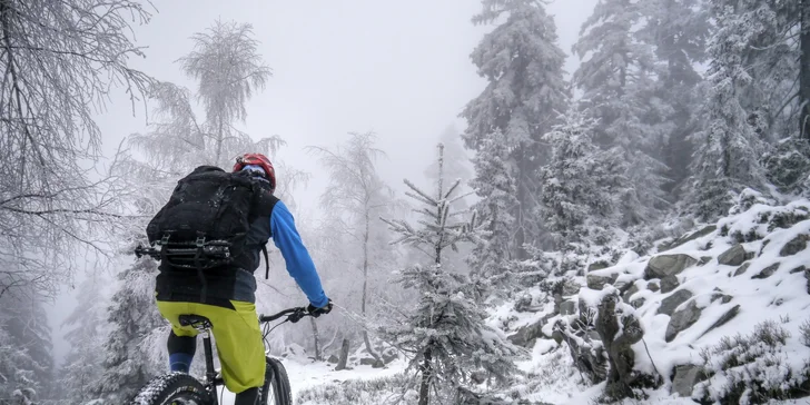Snowbike na den i na víkend: Zapůjčení speciálního jízdního kola na celý den
