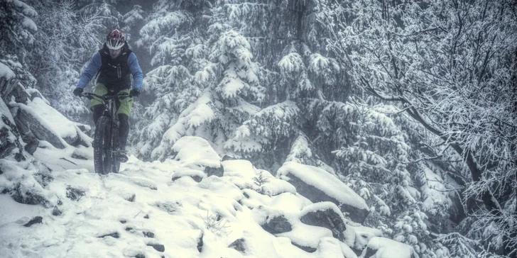 Snowbike na den i na víkend: Zapůjčení speciálního jízdního kola na celý den