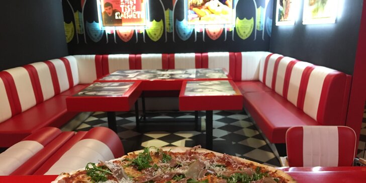 Pořádná porce italského štěstí: 2 pizzy o průměru 42 cm