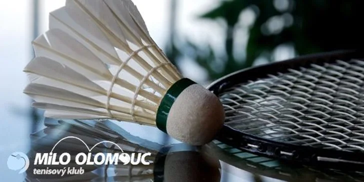 120 Kč za hodinový pronájem nového badmintonového kurtu s umělým povrchem. Provětrejte své svaly  a přijďte si zapinkat s 50% slevou.