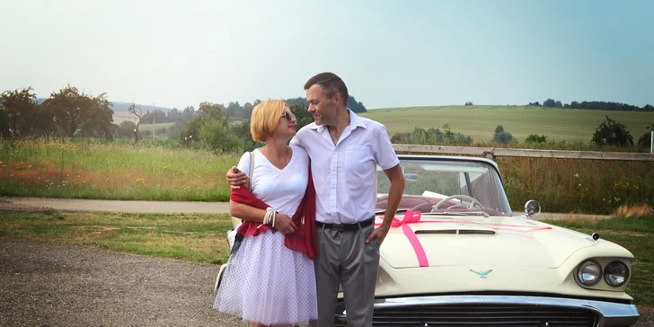 Nezapomenutelná jízda v legendárním kabrioletu Ford Thunderbird '59